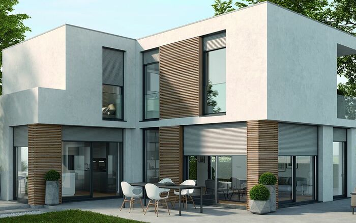 Putzträgerrollladen